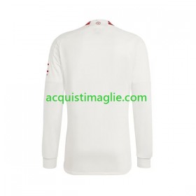 Divisa di Calcio Manchester United Terza 2023/2024 Manica Lunga